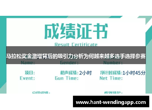马拉松奖金激增背后的吸引力分析为何越来越多选手选择参赛